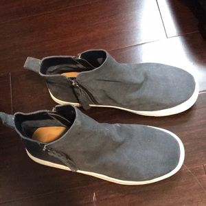 High Top Zip Up Sneaker